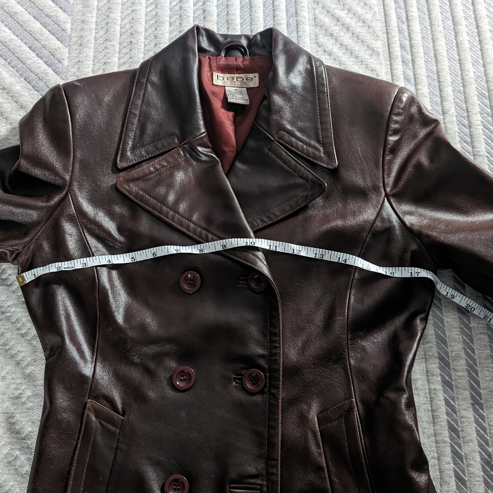 Bebe Leather Jacket - image 7